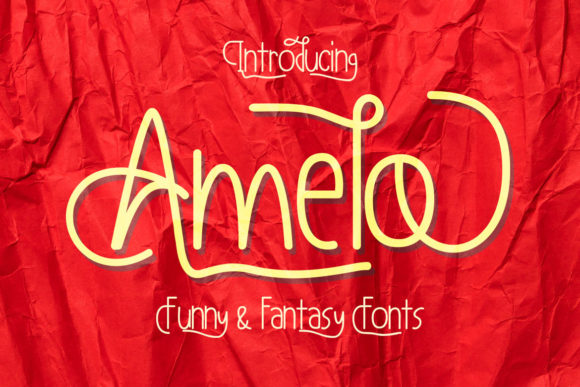 Amelo Font: Elegant Script for Editorial Design