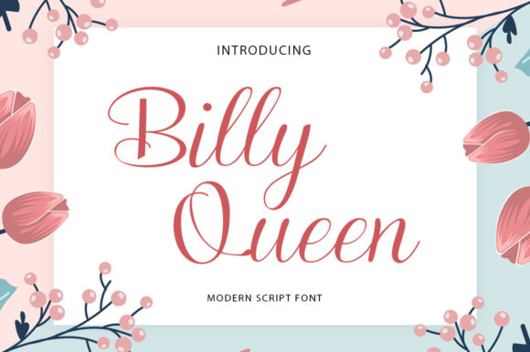 Billy Queen Font Review