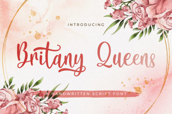 Britany Queens Font for Creative Campaigns