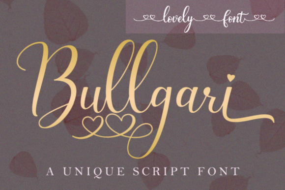Bullgari Font for Elegant Branding