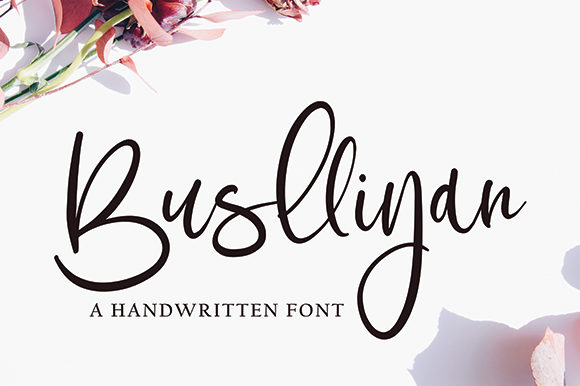 Busllyan: A Whimsical Font for Business Branding