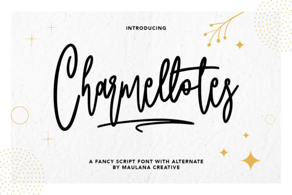 Charmellotes: A Font for Personalized Branding