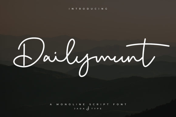 Dailymunt: A Stylish Script Font