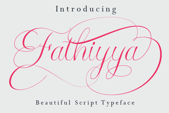Fathiyya Font for Elegant Branding