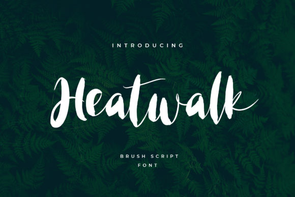 Heatwalk Font for Web Design