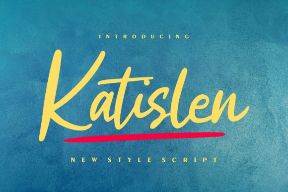 Katislen Font for Elegant Campaigns