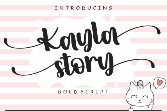 Kayla Story Font Review