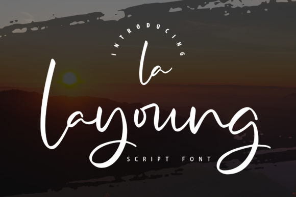 La Layoung Font for Creative Campaigns