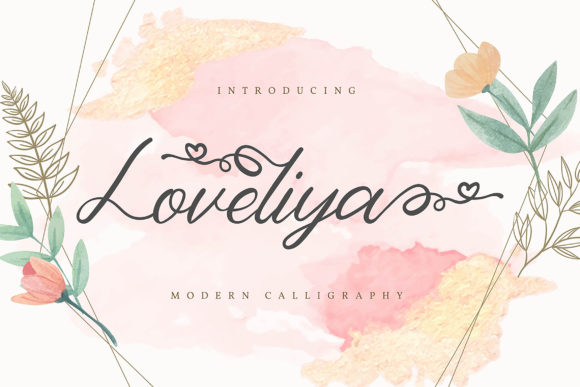 Loveliya: A Script Font for Elegant Branding