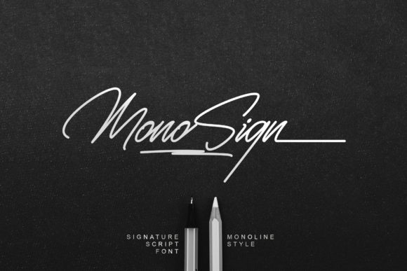 Monosign: A Font for Elegant Branding