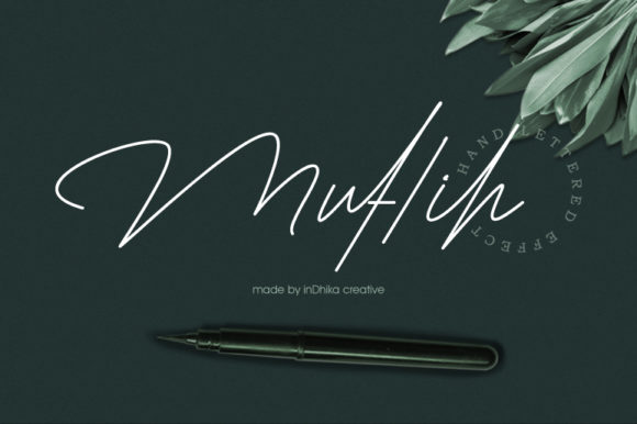 Muflih Font for Creative Projects