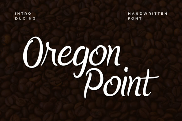 Oregon Point Font for Creative Makers