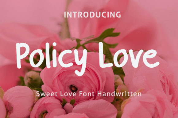 Policy Love Font Review