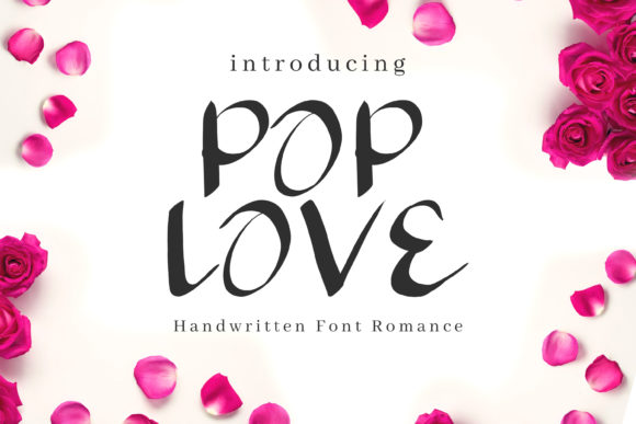 Pop Love Font for Web Design