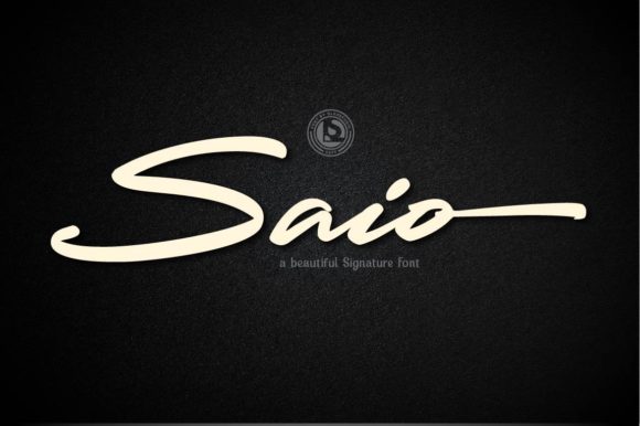 Saio Font: Elegant Script for Editorial Design