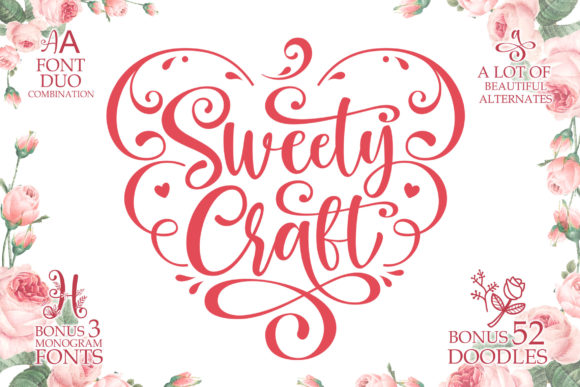 Sweety Craft Font for Creative Projects