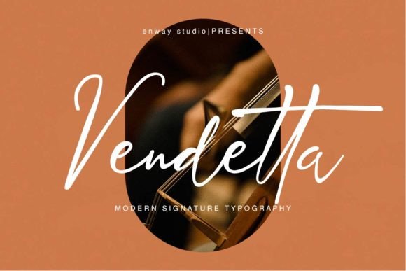 Vendetta Signature Font Review