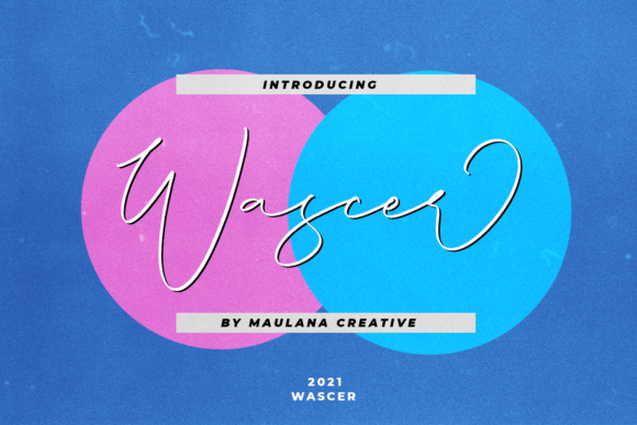 Wascer: A Modern Script Font
